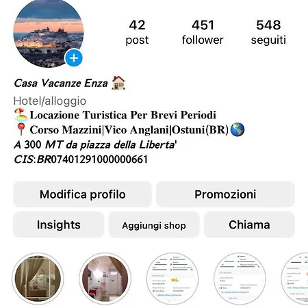 Апартаменты Casa Enza Остуни