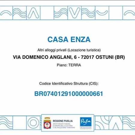 Casa Enza Apartmán Ostuni
